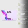 Non-Backlit SEG Fabric Media Wall - 5m W x 2.5m H