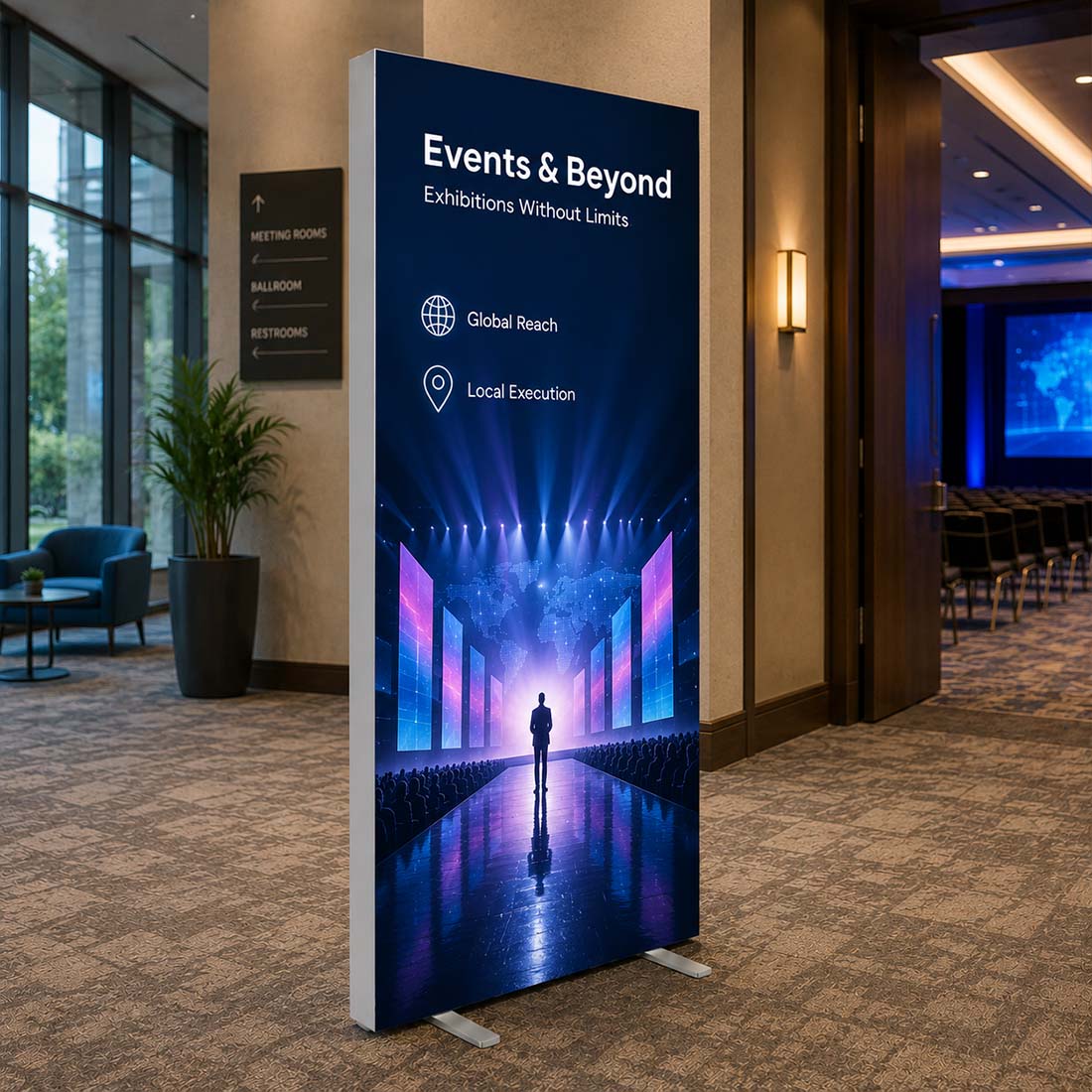 Non-Backlit 60mm Depth SEG Fabric Display Frame – Aluminum Profile