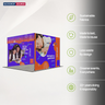Mur d'images droit pliable 3 m SEG
