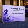 Non-Backlit SEG Fabric Media Wall - 4m W x 2.5m H