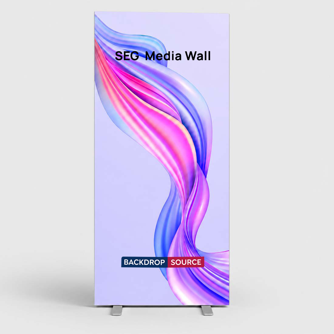 Mur d'images en tissu SEG non rétroéclairé - 1 m L x 2 m H