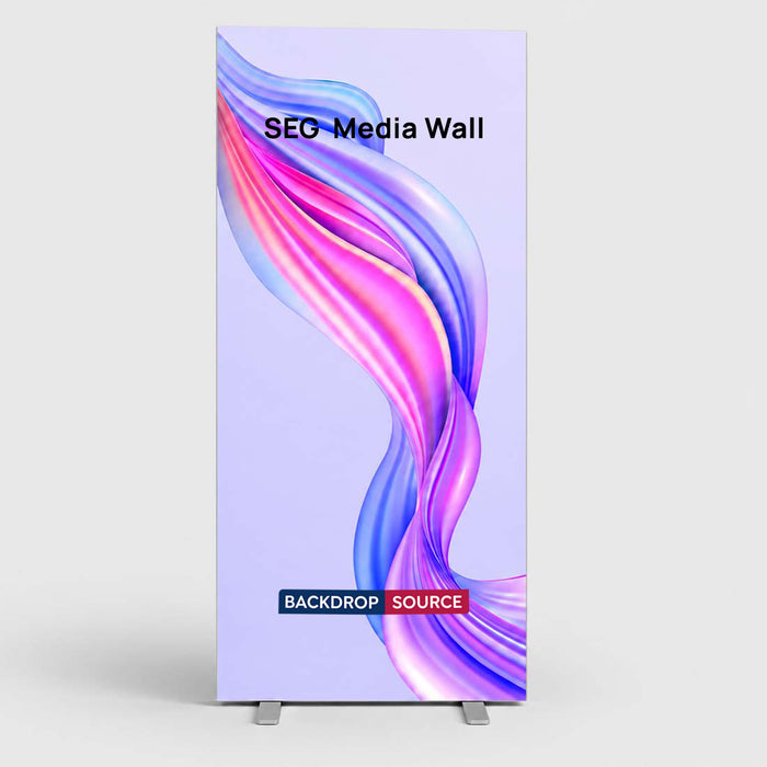 Mur d'images en tissu SEG non rétroéclairé - 1 m L x 2 m H