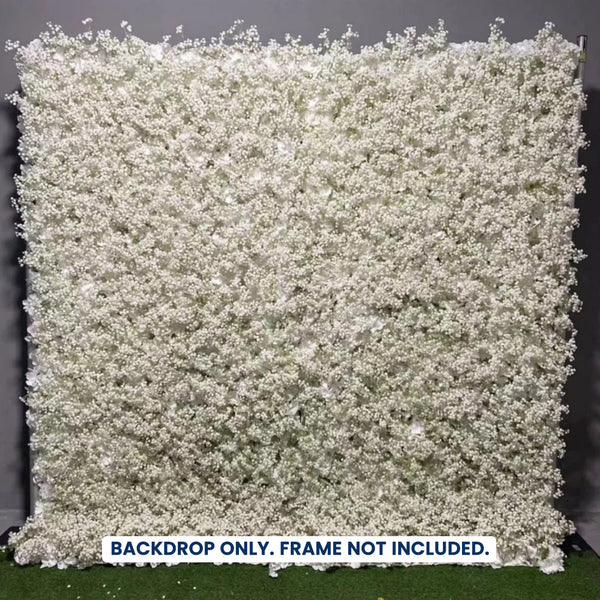 Mur de fleurs artificielles pour événement – Style 23