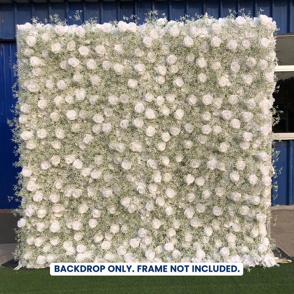 Toile de fond florale artificielle pour événement – Style 28