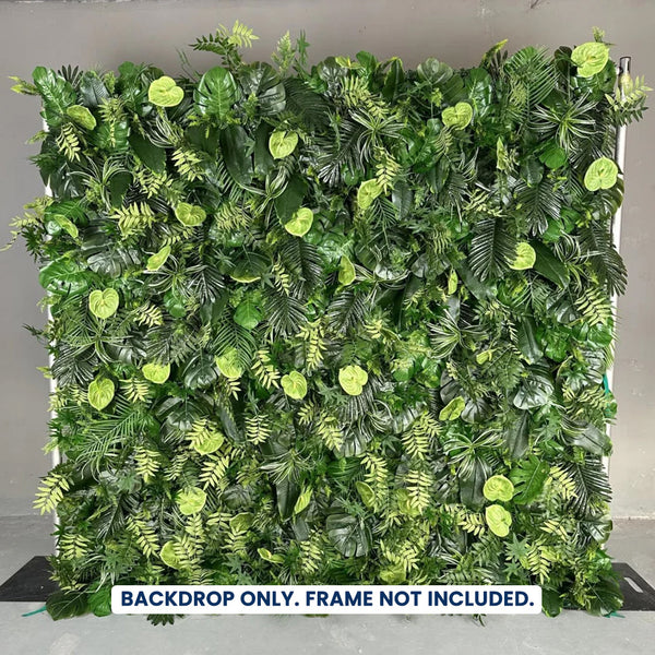 Mur de fleurs artificielles pour événement – Style 31
