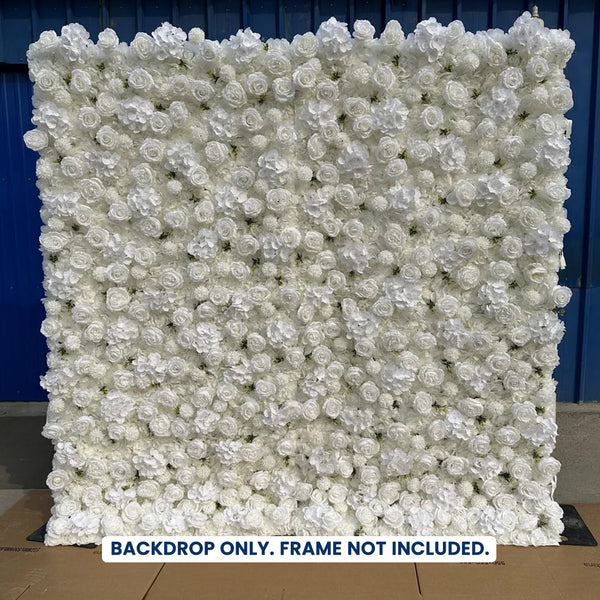 Mur de fleurs artificielles pour événement – Style 37
