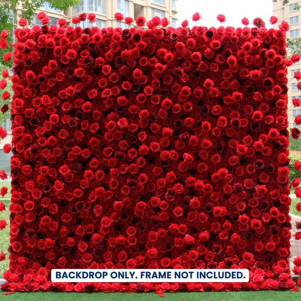 Mur de fleurs artificielles pour événement – Style 42