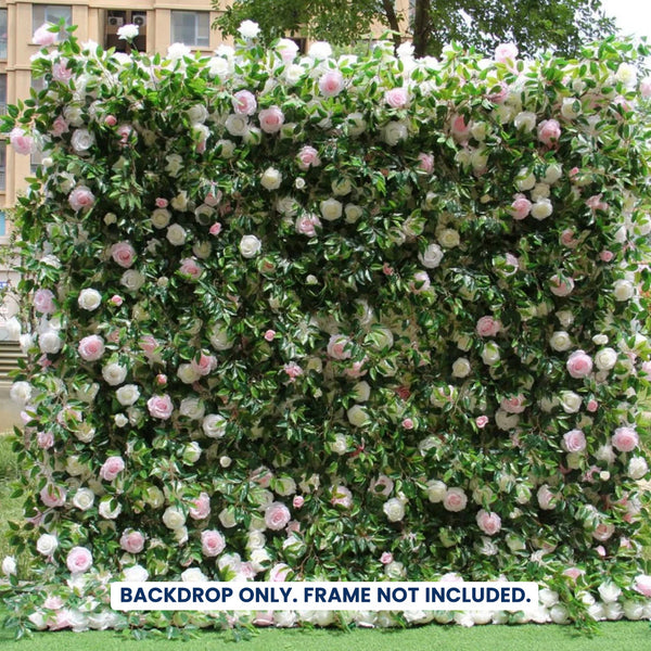 Mur de fleurs artificielles pour événement – Style 44
