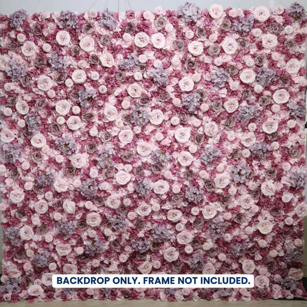 Mur de fleurs artificielles pour événement – Style 58
