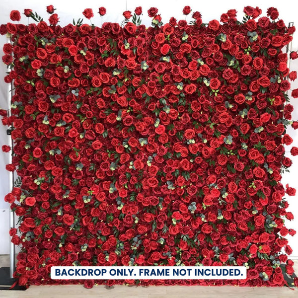 Toile de fond florale artificielle pour événement – Style 66