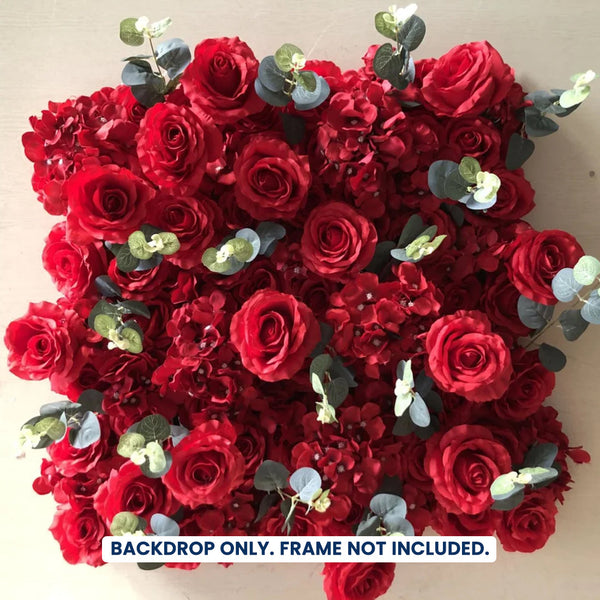 Mur de fleurs artificielles pour événement – Style 67