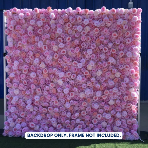 Mur de fleurs artificielles pour événement – Style 68