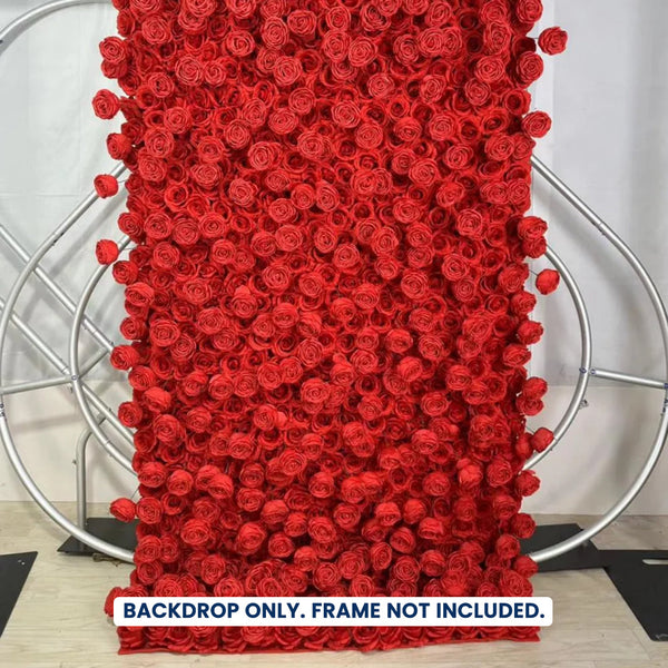 Toile de fond florale artificielle pour événement – Style 70