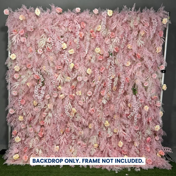 Toile de fond florale artificielle pour événement – Style 71