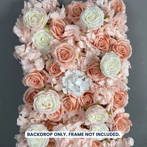 Mur de fleurs artificielles pour événements – Style 72