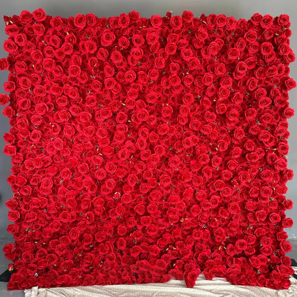 Mur de fleurs artificielles pour événement – Style 45