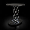 Backlit Fabric Oval Pop Up Counter