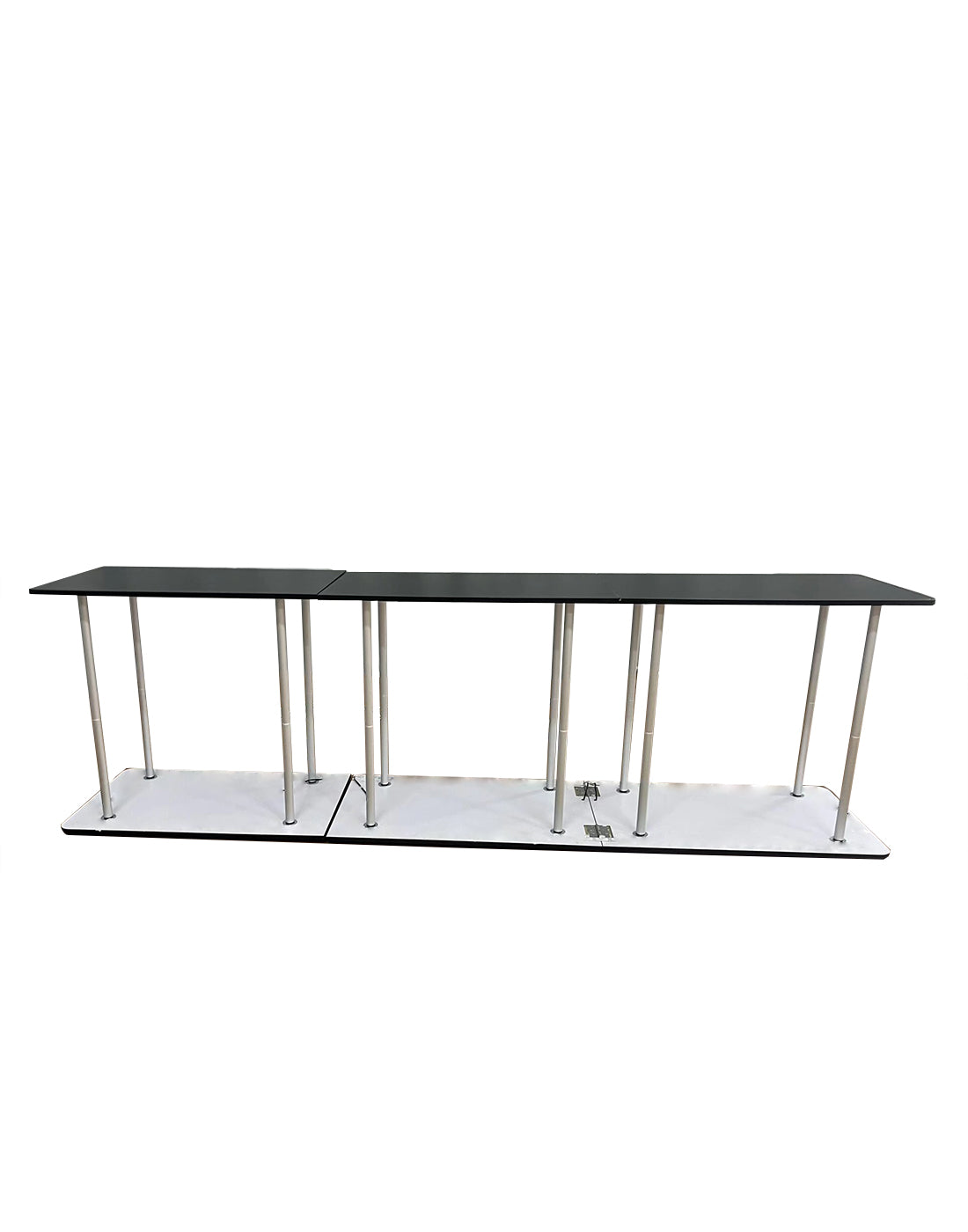 Afficheur de comptoir à LED en tissu rétroéclairé - 3m W