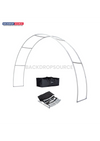 Arche en tissu tendu en forme de C - 3m Wide