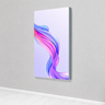 Non-Backlit Wall-Mounted SEG Fabric display - 120mm Depth