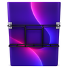 Modern S-Shaped Brochure Stand