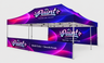 Tente publicitaire – 6m x 6m