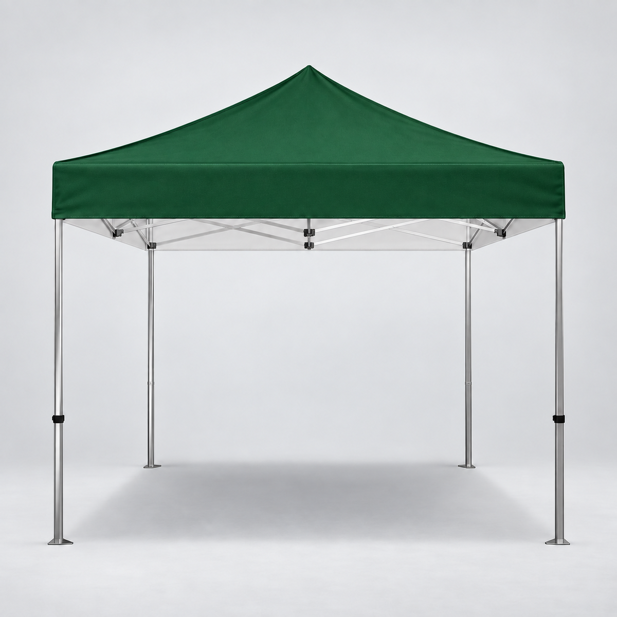 Tente pliante vierge (sans impression) – Structure, toit et murs