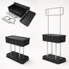 Convertible Fabric Podium Case with Header Display