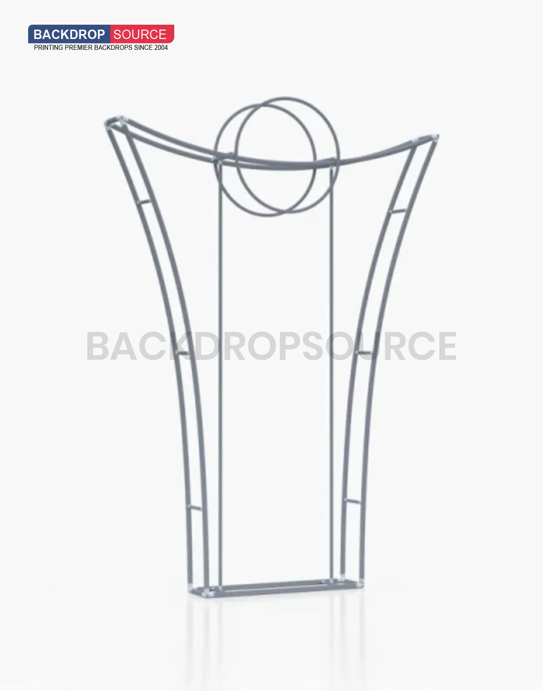 Crown Shaped Advertising Stand
