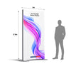 Non-Backlit Curved SEG Fabric Display