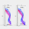 Non-Backlit Curved SEG Fabric Display