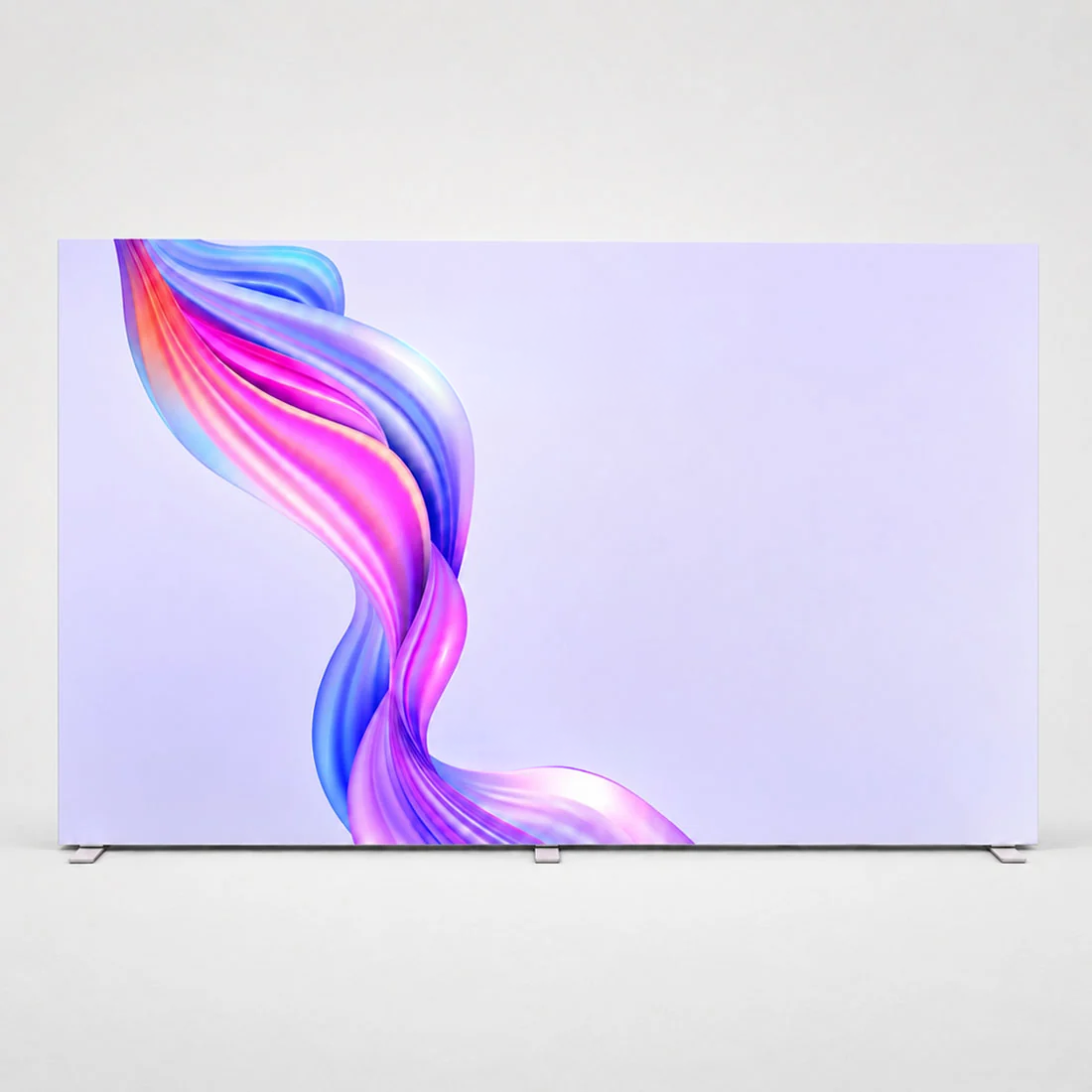 Non-Backlit SEG Fabric Media Wall - 5m W x 2.5m H