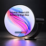 Caisson lumineux rotatif LED double face