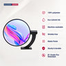 Caisson lumineux rotatif LED double face