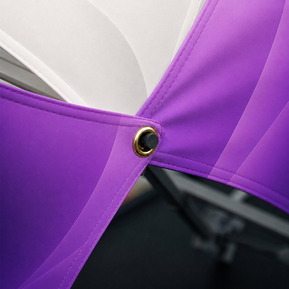 Présentoir pliable en tissu Double X GeoMetrix