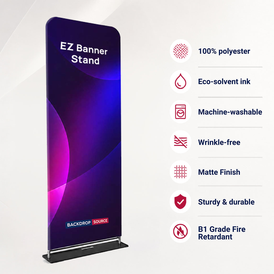 EZ Banner Stands for Trade Show Displays
