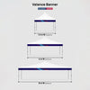 Fabric Canopy Tent Valance Banner Regular price