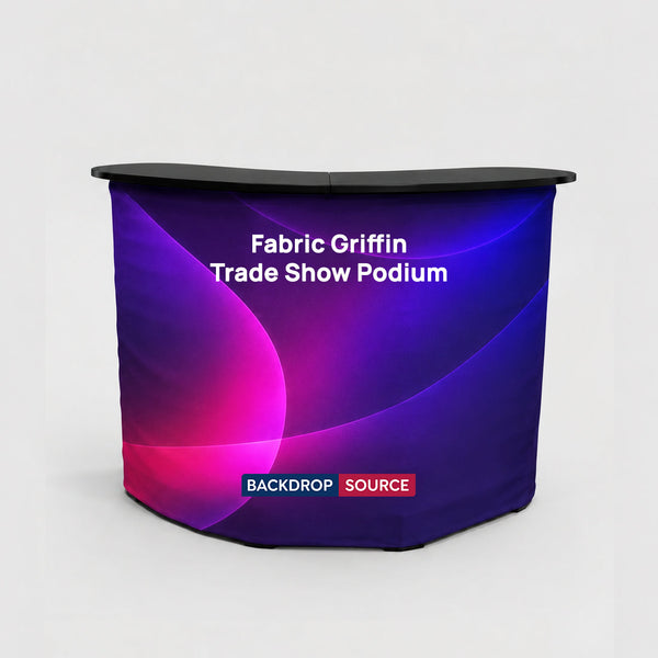 Podium de salon Griffin en tissu