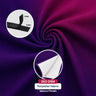 Kit de stand parapluie droit en tissu avec éclairage à pince