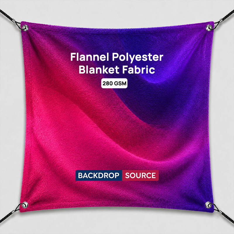 Impression de Tissu Flanelle Polyester