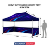 Heavy Duty Fabric Canopy Tent – (4.5m W x 3m H )