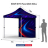 Gazebos en toile résistante – (2 m L x 3 m H)