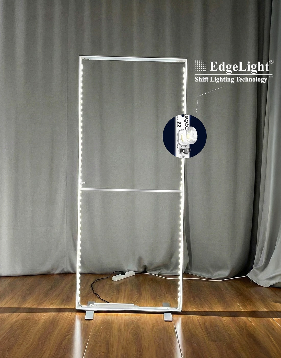 Backlit SEG Fabric Display Frame - 120mm Depth Aluminum Profile