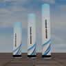 Inflatable Advertising Columns