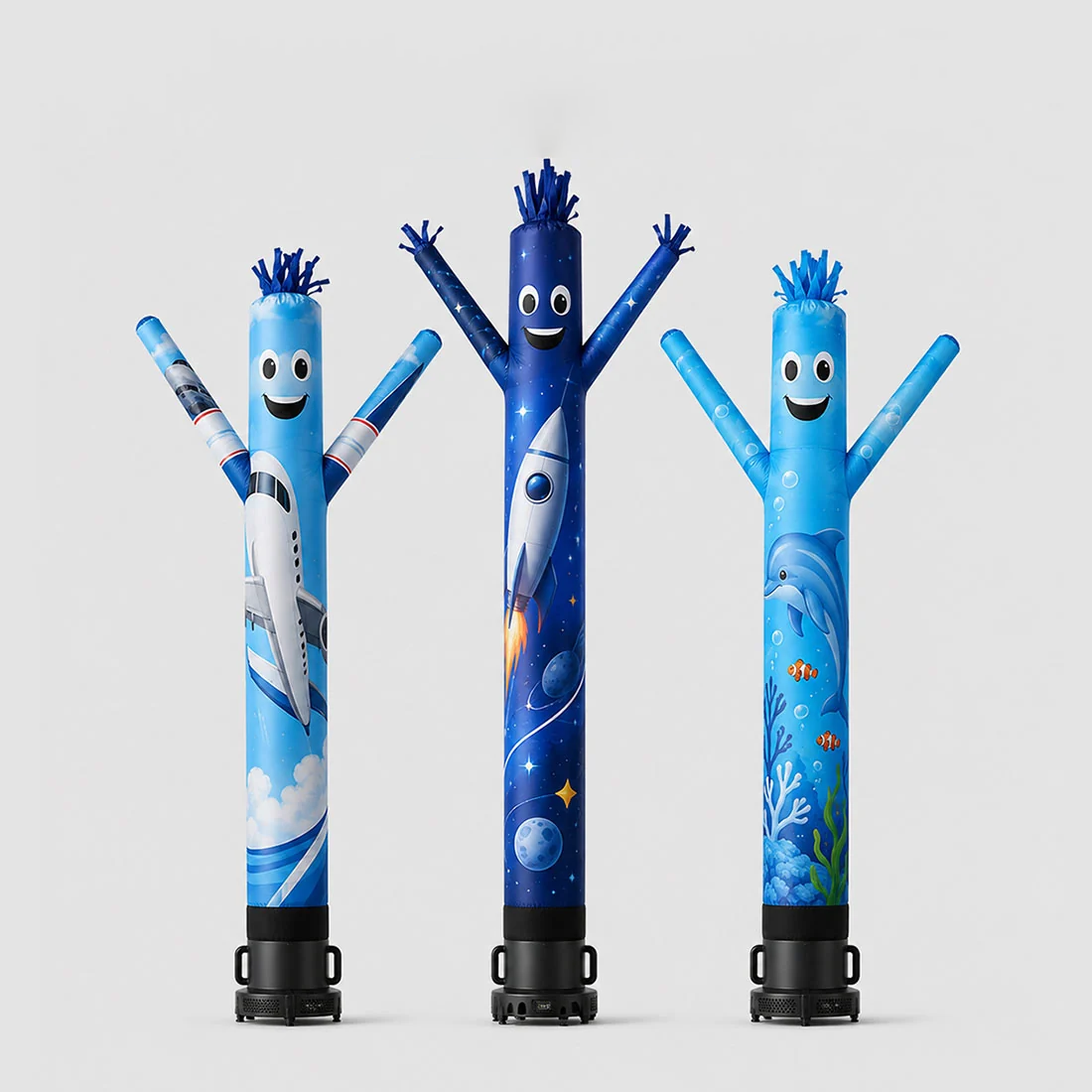 Inflatable Tube Man with Constant Air Supply