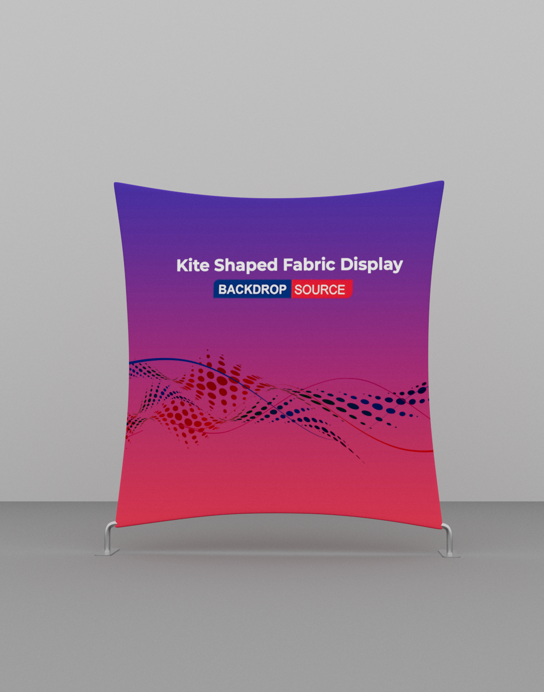 Kite Shaped Fabric Display