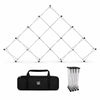 Large Triangular Fabric GeoMetrix Pop Up Grid Display