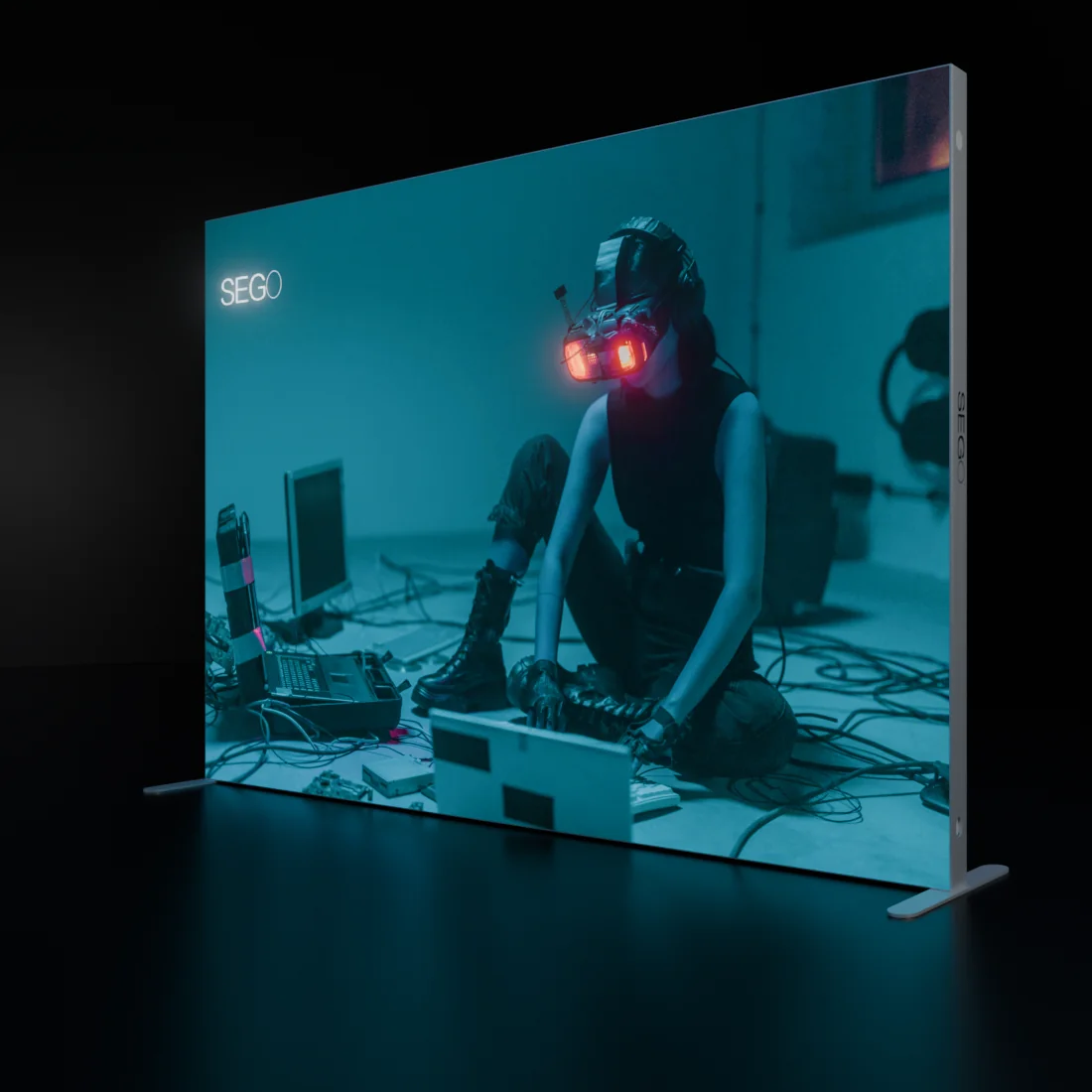 3m Backlit SEGO Lightbox Display Frame