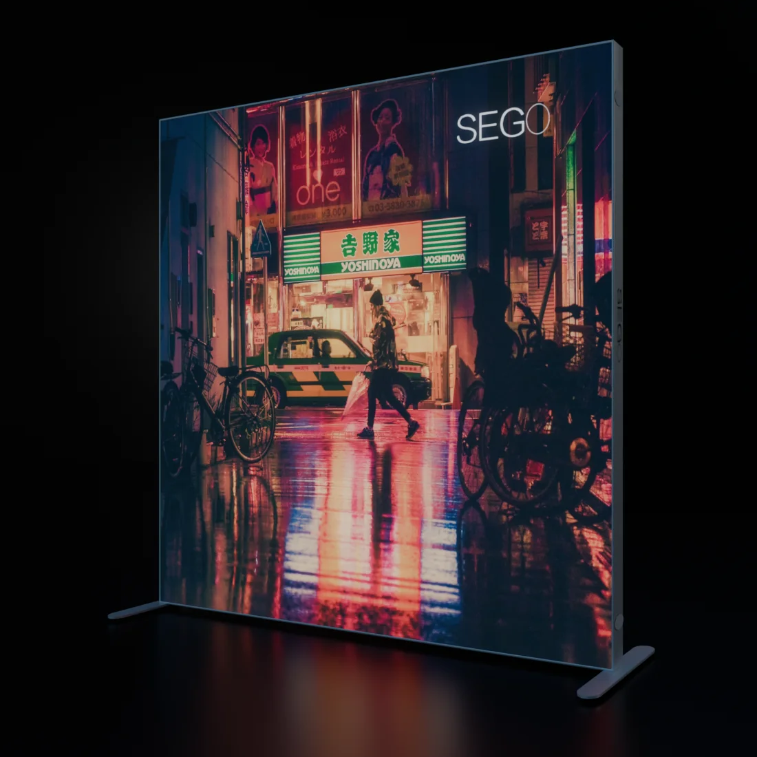 2m Backlit SEGO Lightbox Display Frame