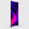 Portable Magnetic Curved Fabric Stand